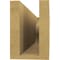 Ekena Millwork 4in. W x 6in. H x 20in. L Carmel Woodgrain TimberThane Rafter Tail, Primed Tan RFTUR04X06X20CARRCPR - alternate 3
